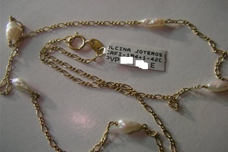 cadena oro joyeria madrid